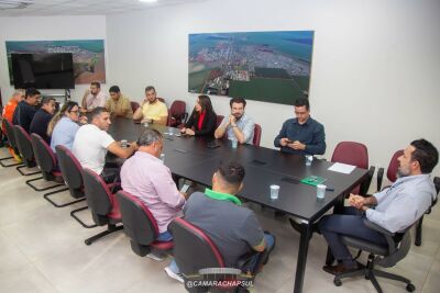 Imagem da notícia Reunião entre Câmara e Executivo alinha prioridades em Chapadão do Sul
